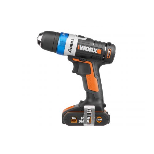 Worx WX178.1 - Taladro Atornillador Ai Drill 20V 2.0Ah (2 bat)